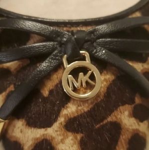 Michael Kors Leopard Horse Hair Heels